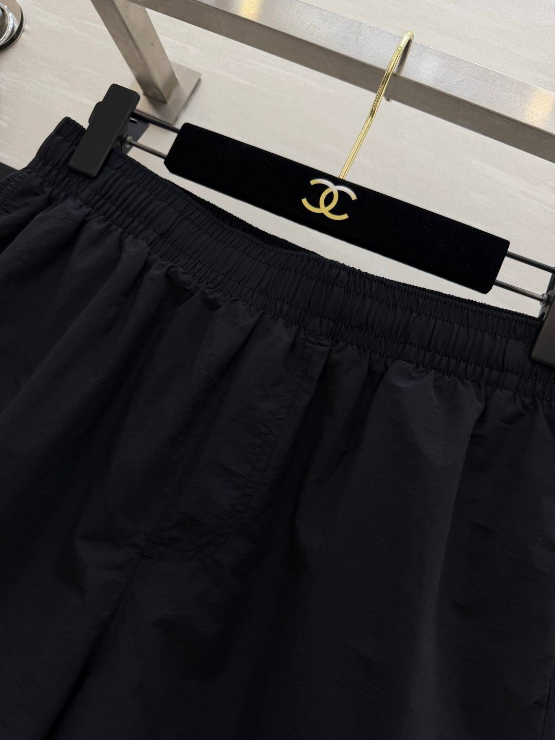CHANEL シャネル ショーツ エラスティックウエスト リラックス ビジネスカジュアル ブラック