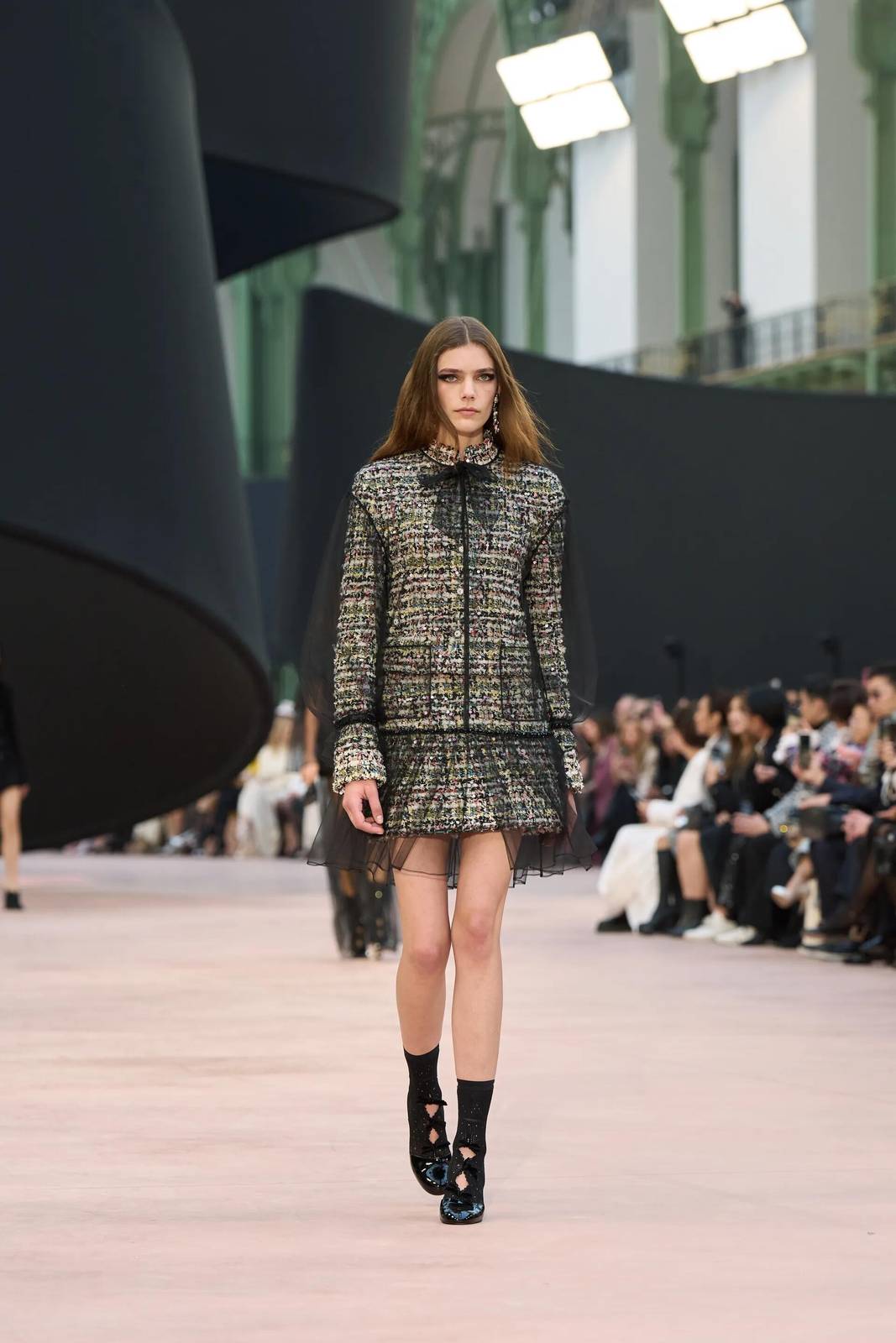 CHANEL シャネル スカートセットアップ ジャケット ミニ ブラック