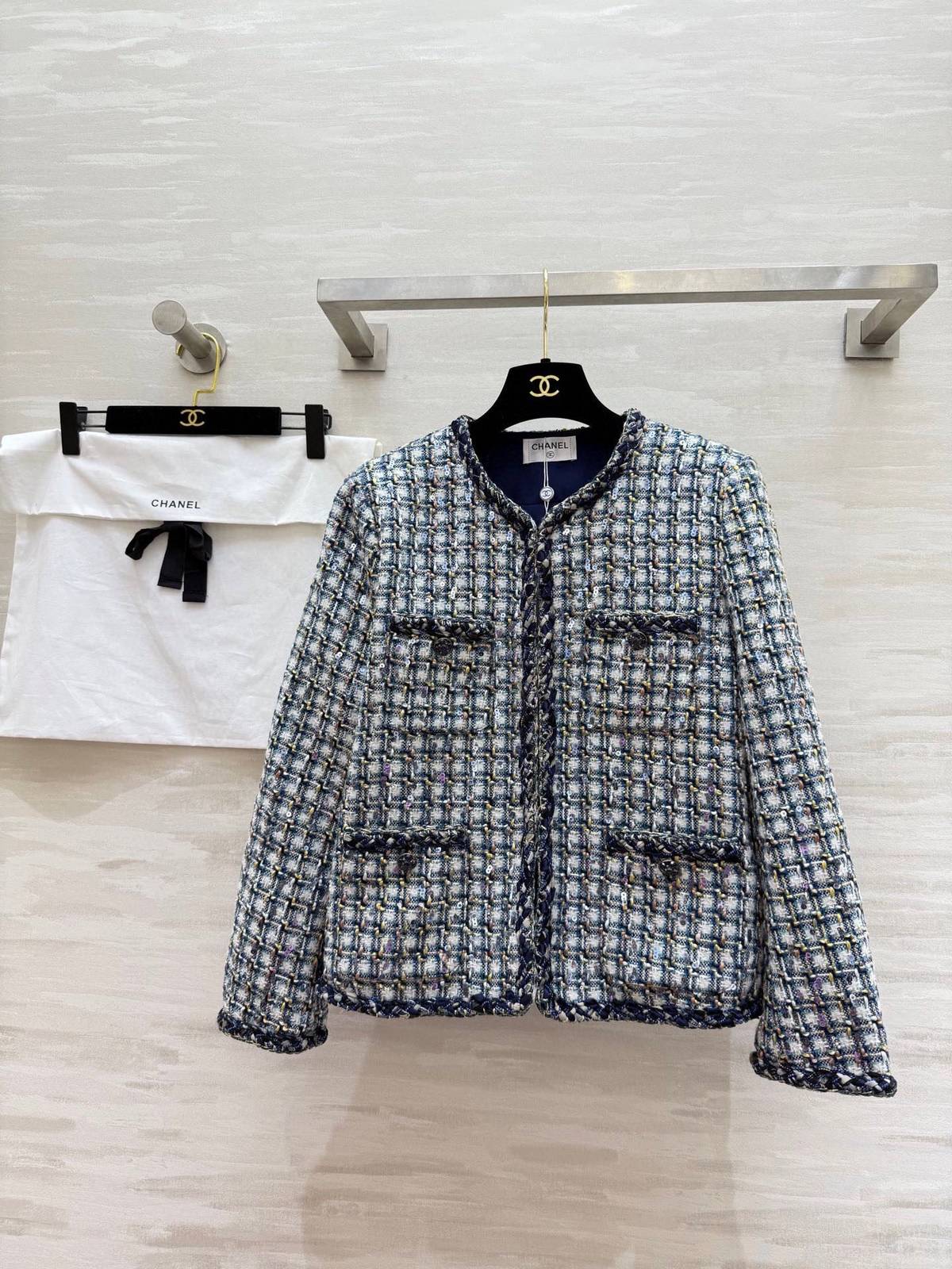 CHANEL シャネル テーラード ブルー