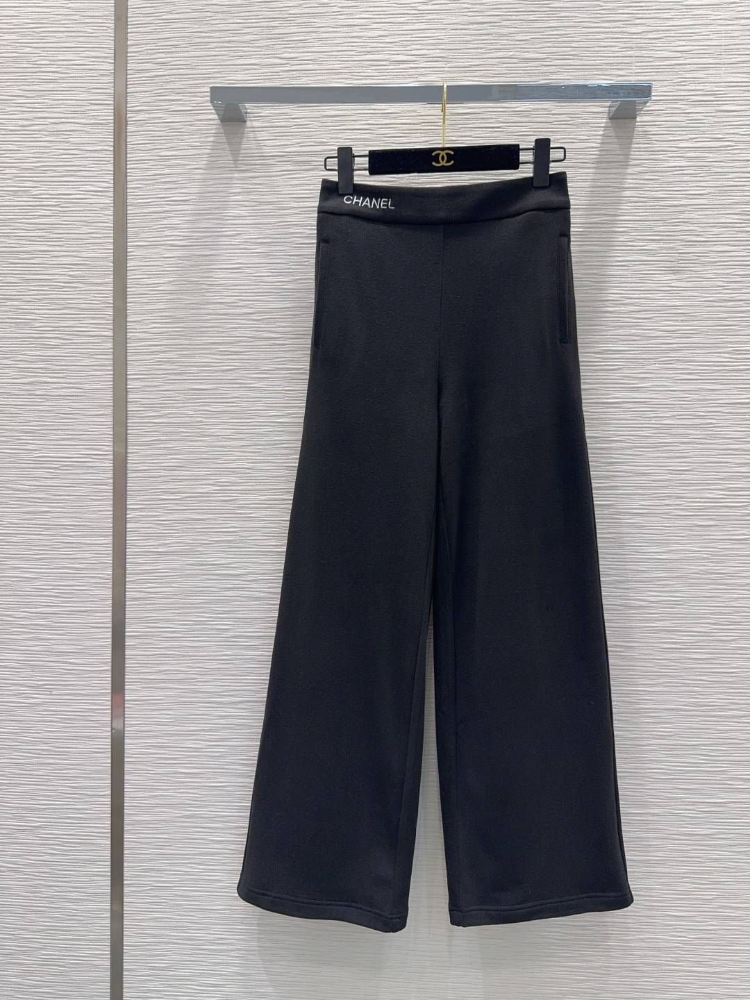 CHANEL シャネル ワイド ロング ブラック